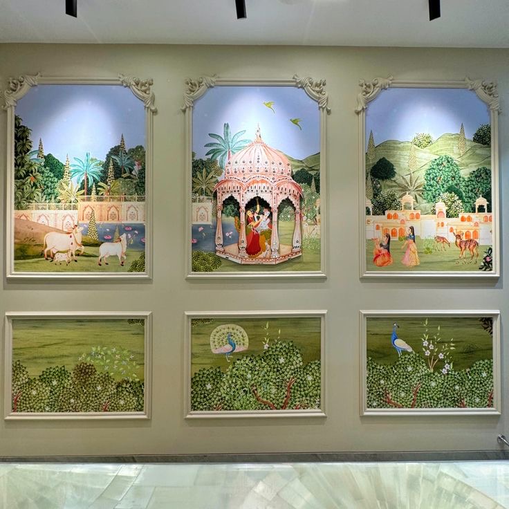 Radha Krishna Darbar Panels